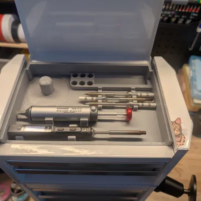 Khay Ngăn Hộp Đồ Nghề ToolPro Mini - Mẫu Trống