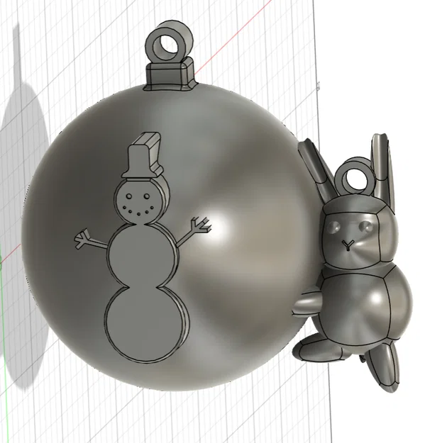 Trang trí Quả cầu Bauble - Image 1