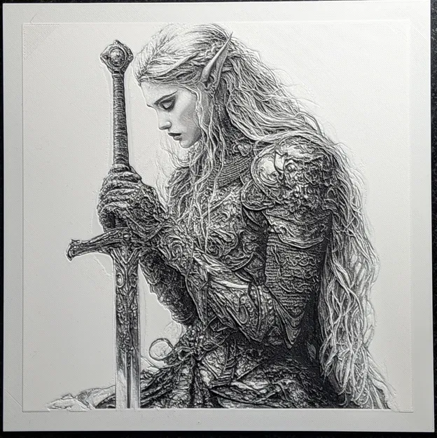 (REMIX) Công Chúa Chiến Binh Tiên Tộc - Hueforge - Image 1