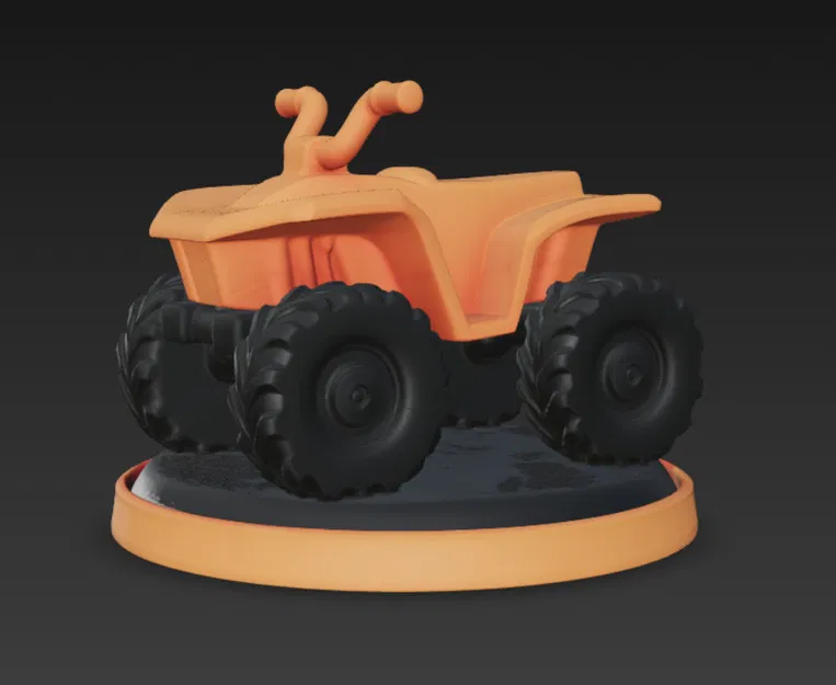 Mô Hình Xe Quad Chạy Đua Va Chạm - Image 1