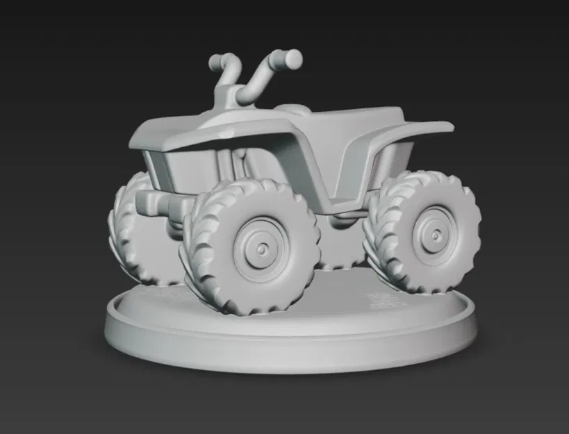 Mô Hình Xe Quad Chạy Đua Va Chạm - Image 2