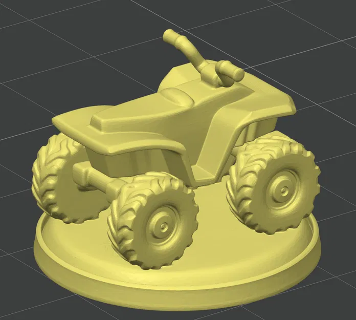 Mô Hình Xe Quad Chạy Đua Va Chạm - Image 3