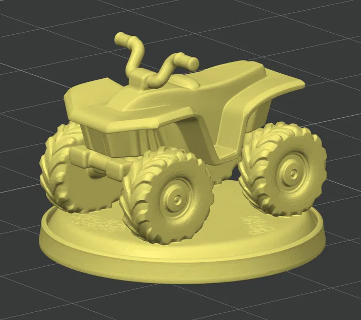 Mô Hình Xe Quad Chạy Đua Va Chạm - Image 4