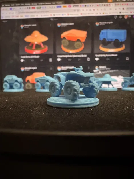 Mô Hình Xe Quad Chạy Đua Va Chạm - Image 6