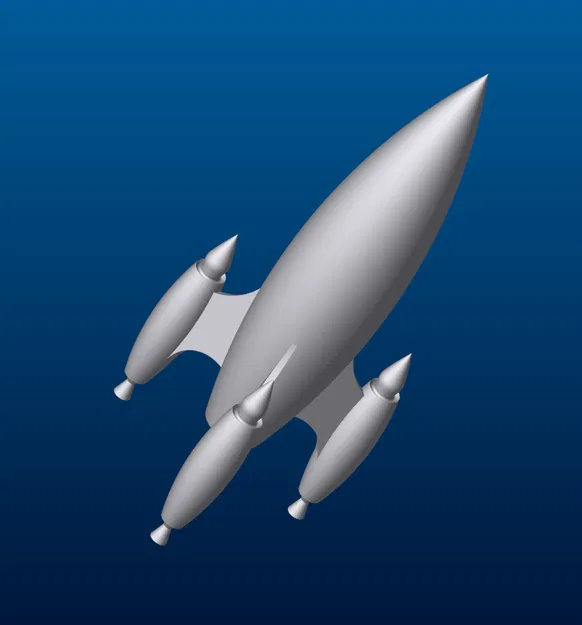 Tên Lửa Thời Trung Niên Phong Cách Không Gian - Image 2