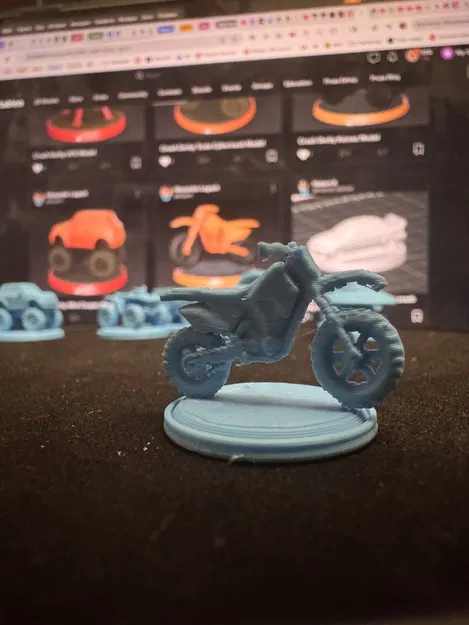 Mô Hình Xe Đạp Đua Xe Lộn Xộn - Image 5