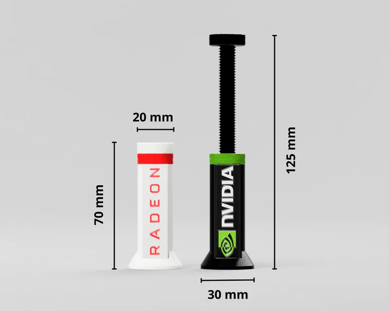 Giá Đỡ GPU In 3D Tùy Chỉnh Cho NVIDIA/Radeon - Image 6