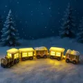 WinterExpress - Đoàn Tàu Giáng Sinh Trang Trí Có Đèn Tự Thiết Kế - Thumbnail 1