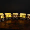 WinterExpress - Đoàn Tàu Giáng Sinh Trang Trí Có Đèn Tự Thiết Kế - Thumbnail 5