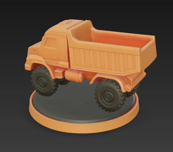 Mô Hình Xe Iveco Đụng Xe - Image 1