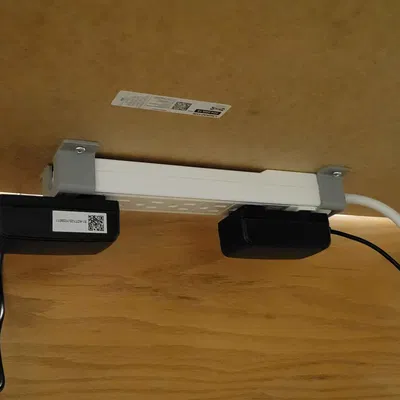 Giá đỡ ổ cắm điện IKEA KOPPLA 6 lỗ (phiên bản US/CA)