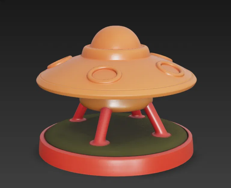 Mô Hình UFO Đua Xe Đụng - Image 1