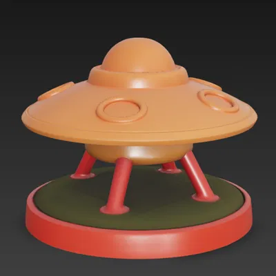 Mô Hình UFO Đua Xe Đụng