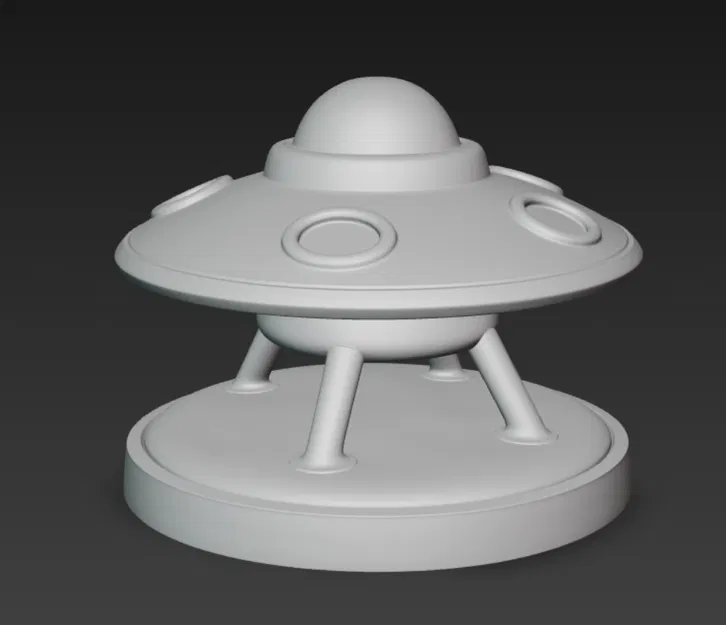 Mô Hình UFO Đua Xe Đụng - Image 2