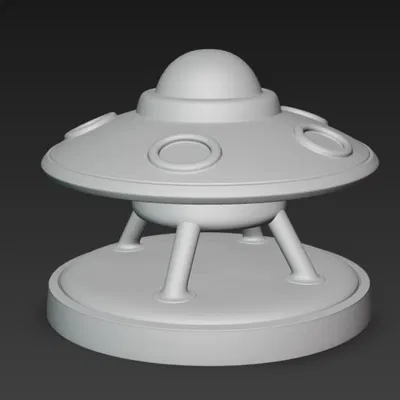 Mô Hình UFO Đua Xe Đụng