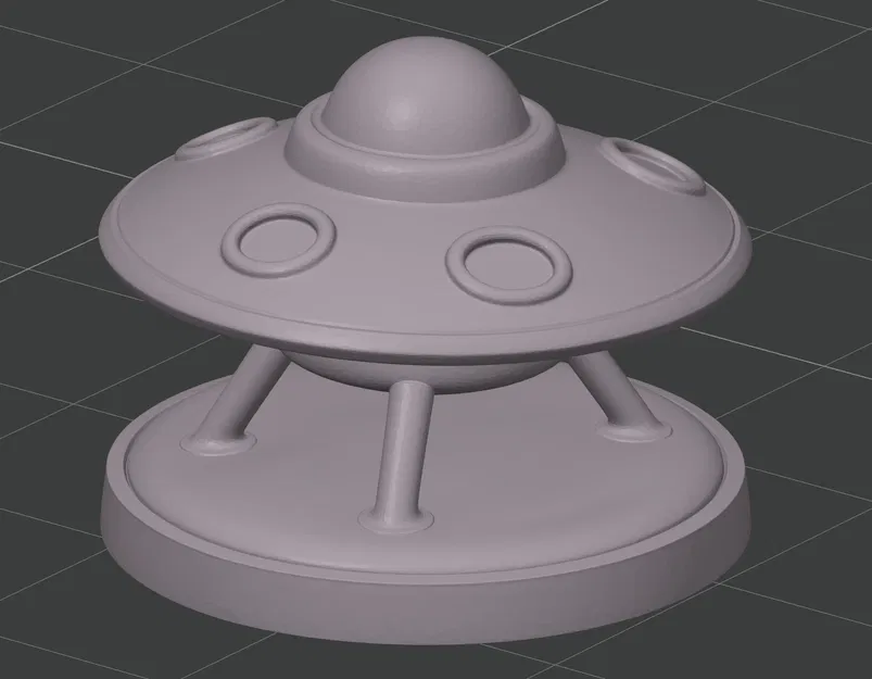 Mô Hình UFO Đua Xe Đụng - Image 3