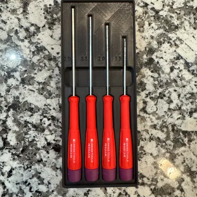 Khay Dựng Tua Vít PB Swiss 8625.CBB - Gridfinity