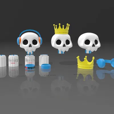 Mô hình bộ mã hóa Hercules DJ Phong cách A & B "Calavera"