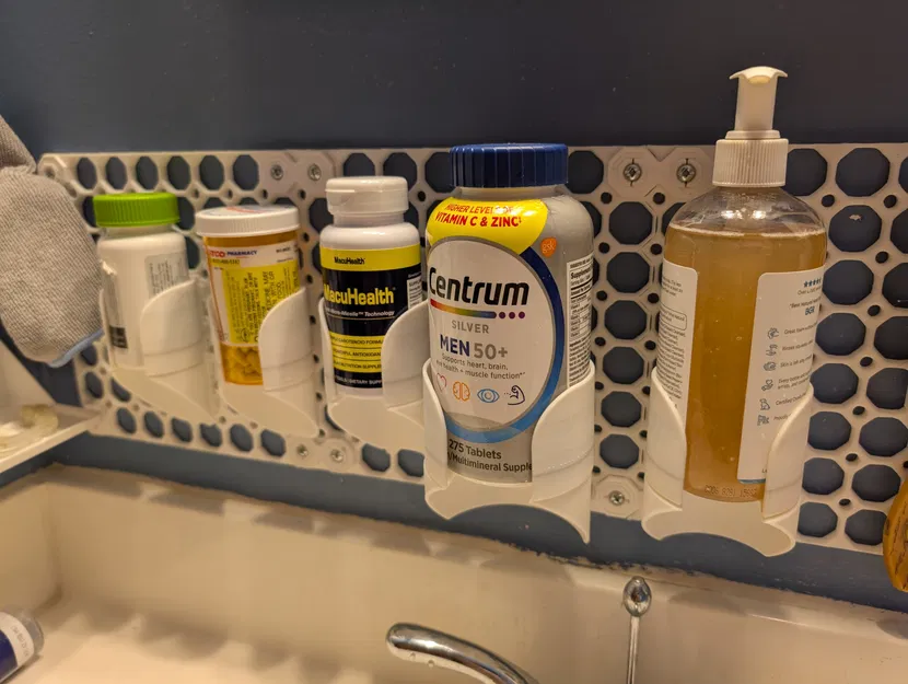 Giá đỡ chai Multiboard với thanh ray kết nối Multipoint - Image 1