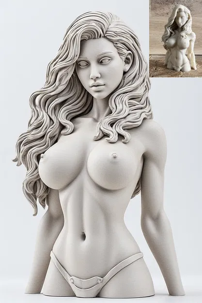 Tượng Ngực Phụ Nữ Gợi Cảm - Image 1