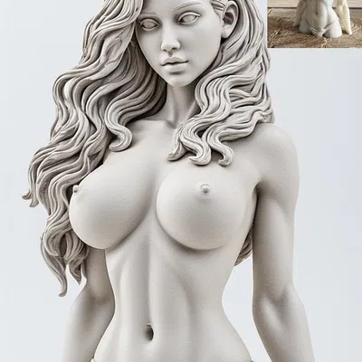 Tượng Ngực Phụ Nữ Gợi Cảm