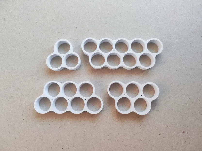 Bộ Đế Giữ Pin 18650 Compact Xếp Chồng (3-9 Cell) - Image 3