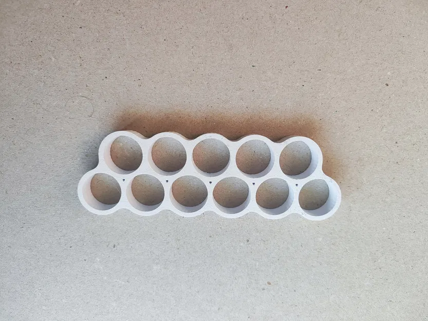 Đế Giữ Pin 18650 Li-ion Xếp Chồng | 11 Cell (Bố Cục 6+5) - Image 2