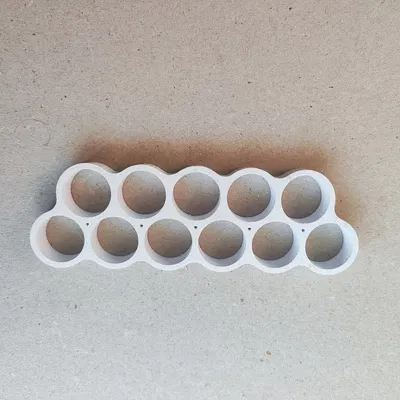 Đế Giữ Pin 18650 Li-ion Xếp Chồng | 11 Cell (Bố Cục 6+5)