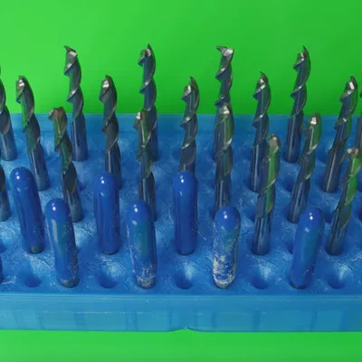 Khay đựng mũi phay CNC Gridfinity của Zack Freedman