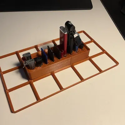 Hộp Đựng Thẻ Nhớ Gridfinity (MicroSD, USB A và C)