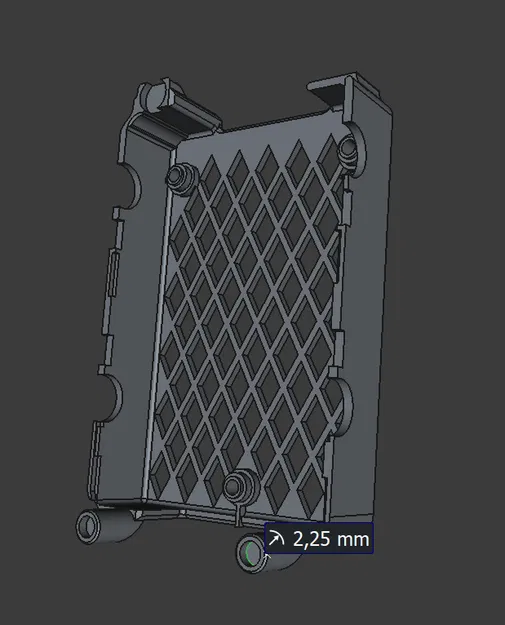 Nắp Đầu In Toolhead Cover Back Lightend 8x2 4x2 Mags - Image 1