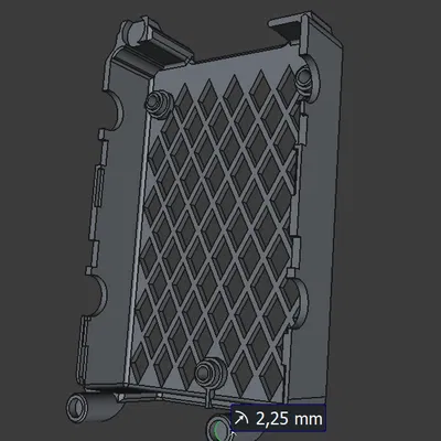 Nắp Đầu In Toolhead Cover Back Lightend 8x2 4x2 Mags