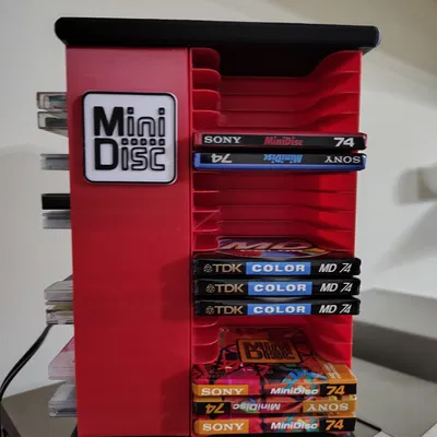 Đế Xoay Đựng 80 Đĩa MiniDisc