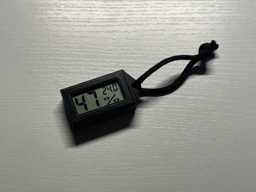 Móc Khóa Khung Nhiệt Kế/Đo Độ Ẩm - Image 1