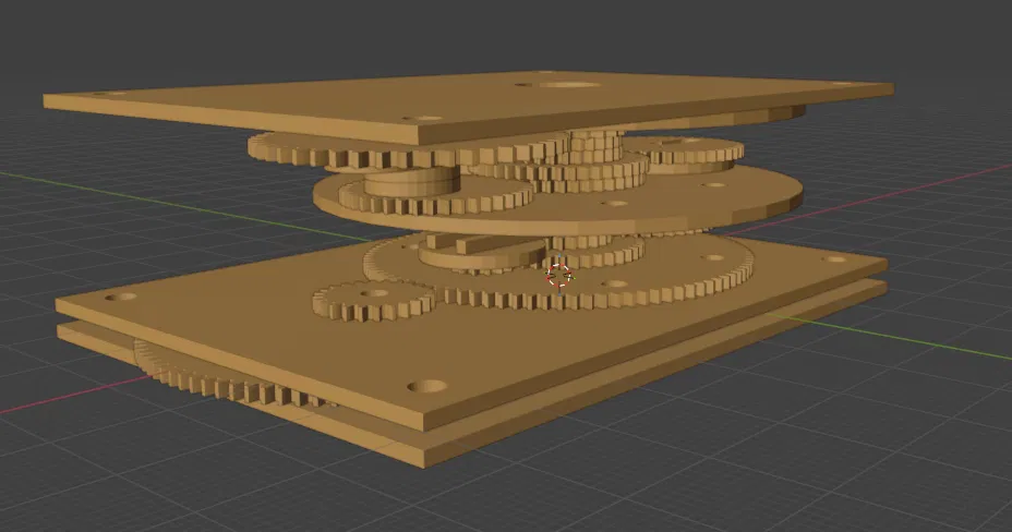 Cơ Chế Antikythera Bằng Gỗ - Image 1