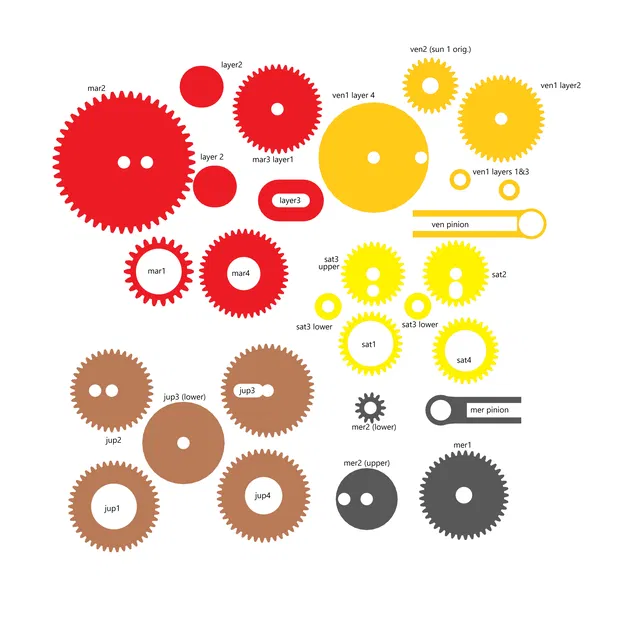Cơ Chế Antikythera Bằng Gỗ - Image 4