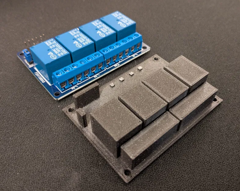 Mô-đun relay 4 kênh giả lập - Image 1