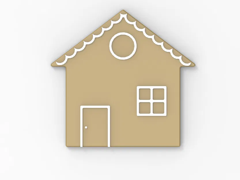 Mô Hình Ngôi Nhà Bánh Gừng Trang Trí Giáng Sinh - Image 1