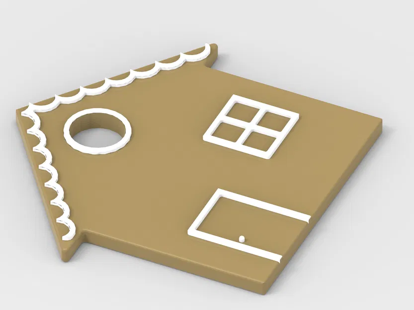 Mô Hình Ngôi Nhà Bánh Gừng Trang Trí Giáng Sinh - Image 3