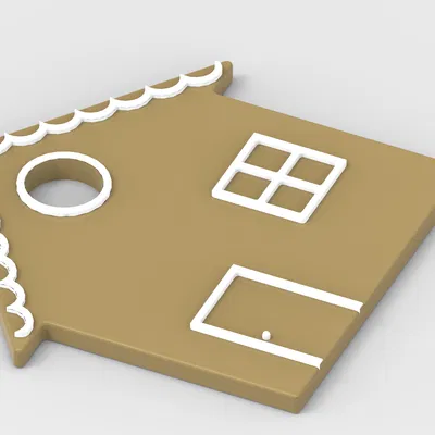 Mô Hình Ngôi Nhà Bánh Gừng Trang Trí Giáng Sinh