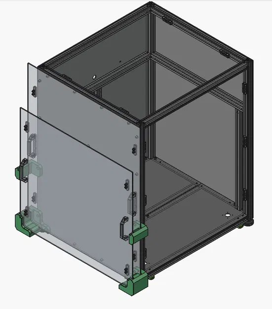 Ngàm Giữ Tấm Panel Cho RatRig VCore4 400 mm - Image 1