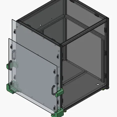 Ngàm Giữ Tấm Panel Cho RatRig VCore4 400 mm