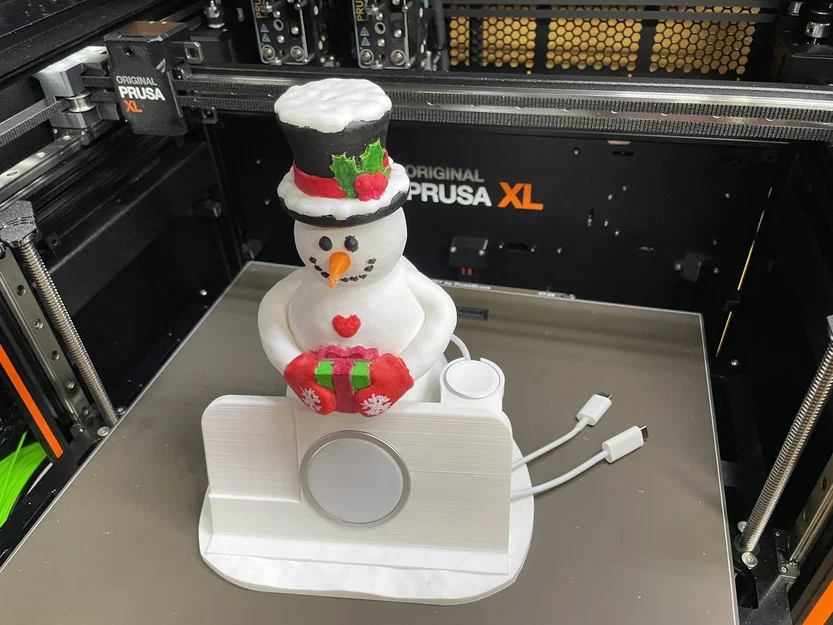 Đế Sạc Magsafe Hình Người Tuyết - Image 2