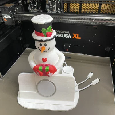 Đế Sạc Magsafe Hình Người Tuyết