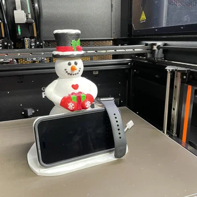 Đế Sạc Magsafe Hình Người Tuyết