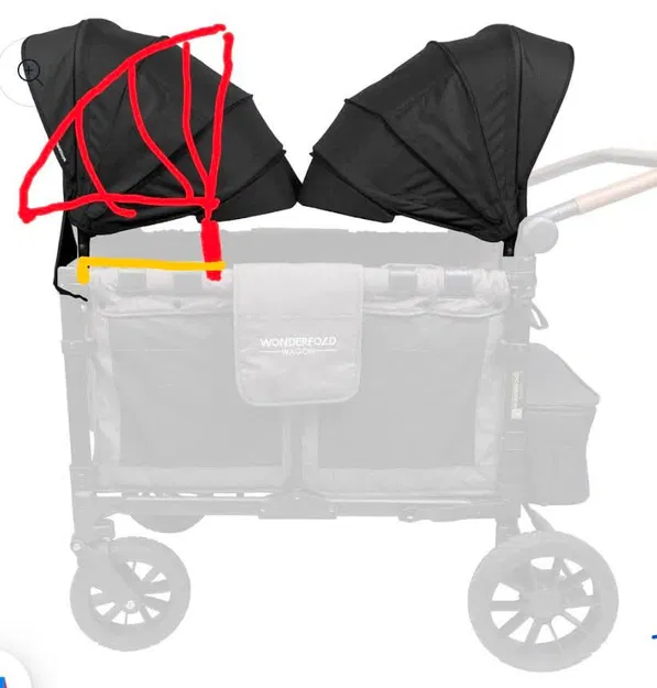 Phần Che Mái Thu Lại Kiểu Xe Buýt Wonderfold - Image 1