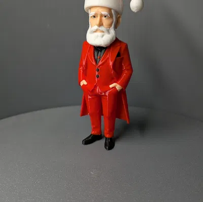 Mô hình Ông Già Noel Lịch Lãm | Giáng Sinh