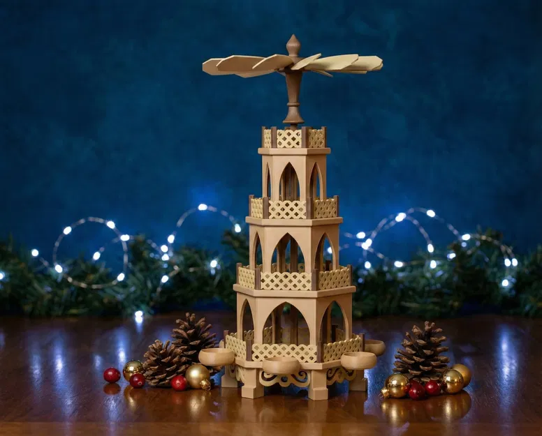Tháp Chuông Giáng Sinh - Không Cần MMU/AMS - Image 2