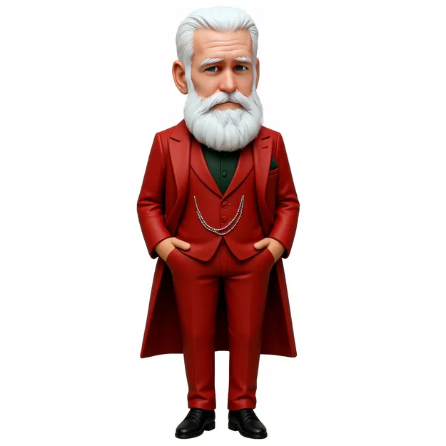 Mô hình Ông Già Noel Lịch Lãm | Giáng Sinh - Image 8