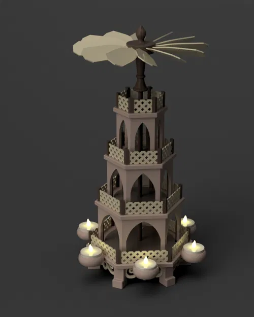 Tháp Chuông Giáng Sinh - Không Cần MMU/AMS - Image 8